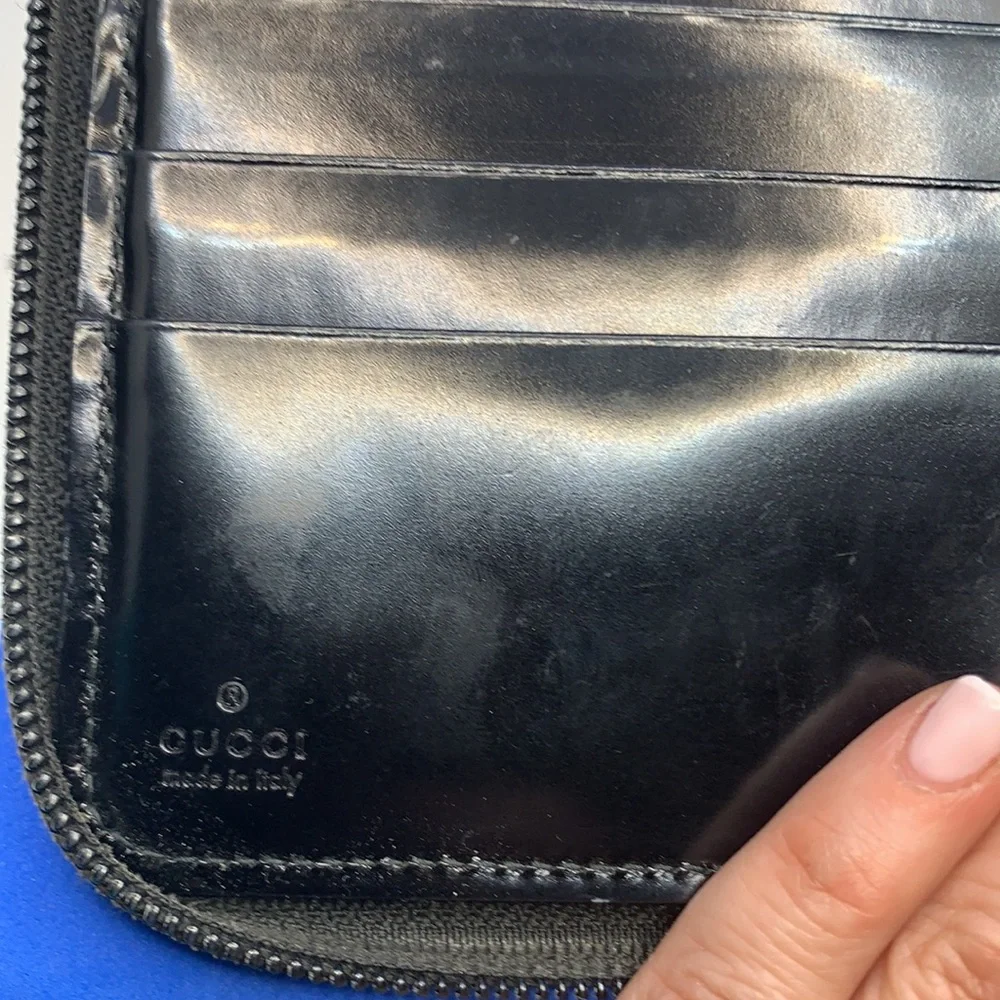 Authentic Preowned Gucci GG Guccisimo Zippy Wallet - Picture 5 of 12